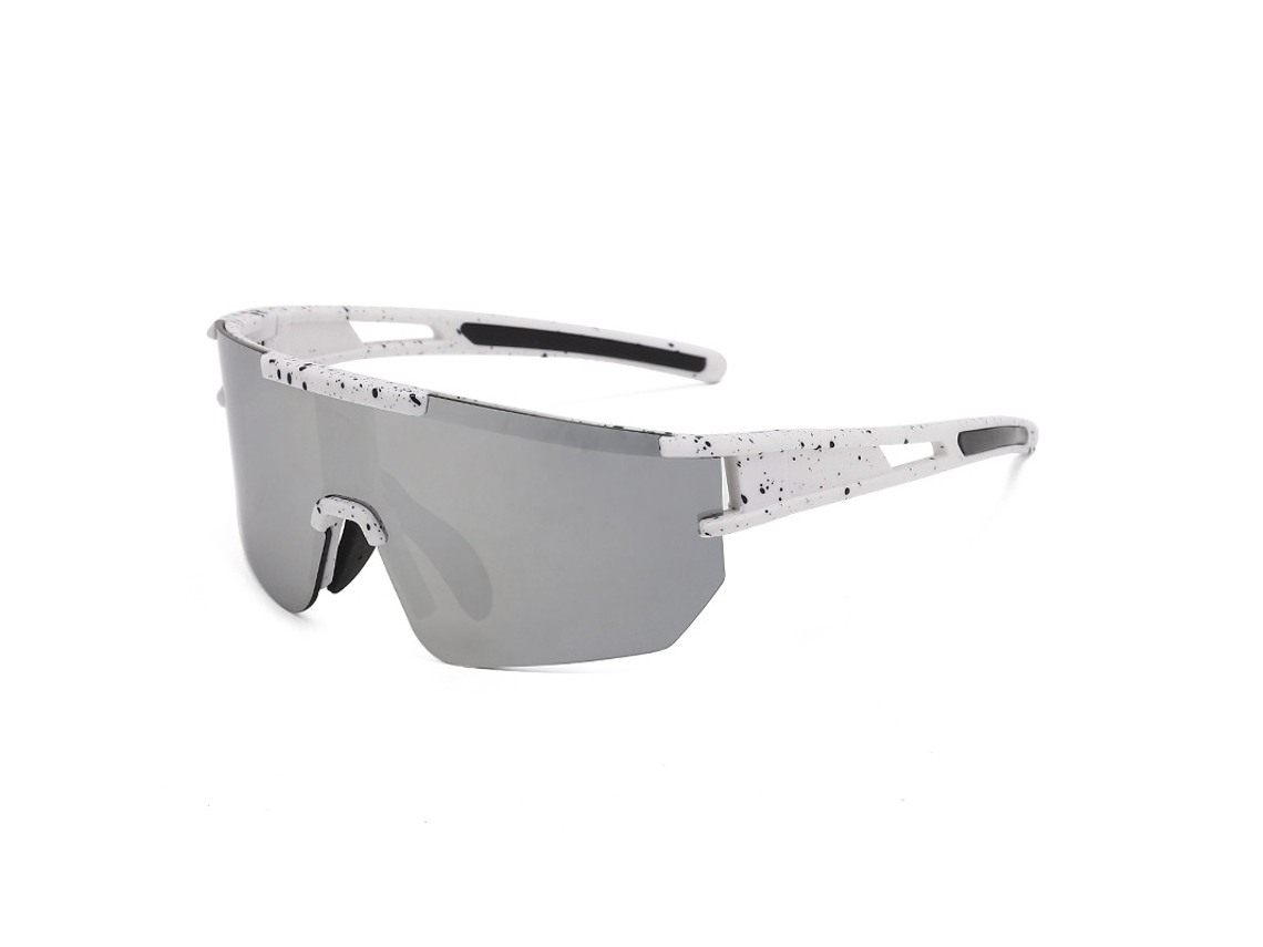 Óculos De Ciclismo Polarizados Para Bicicleta Óculos Esportivos Masculinos E Femininos À Prova De Vento Neblina E Uv Branco C17