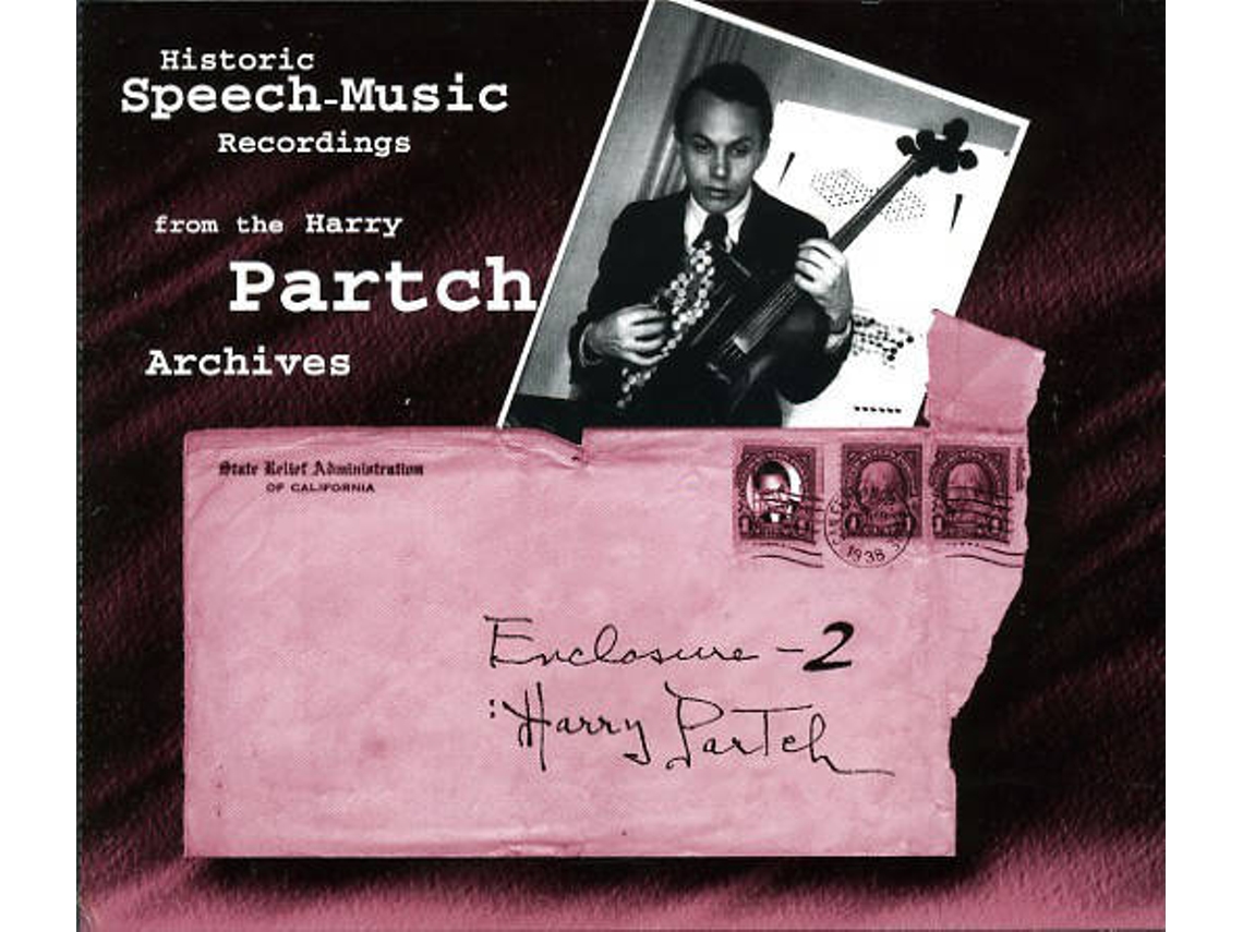 CD Harry Partch - Enclosure (4CDs)