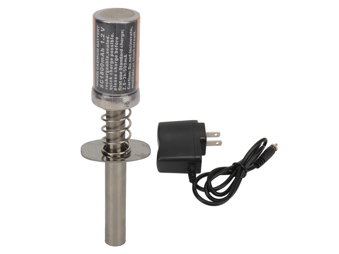 Ignitor De Vela Para Carro Rc 1.2v 1800mah Com Carregador Para Hsp Redcat 1/8 1/10 Us Plug