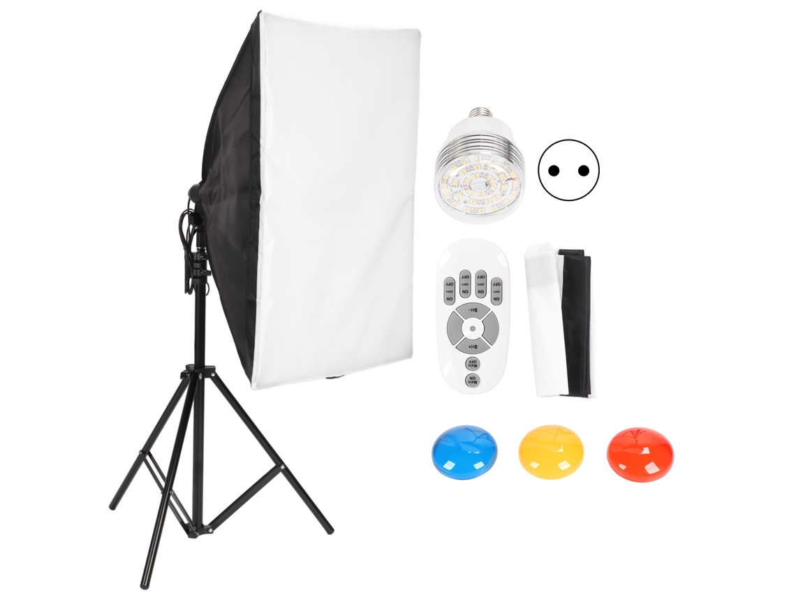 Kit Softbox Led LAXISCREED 35w 5600k Foto Vídeo