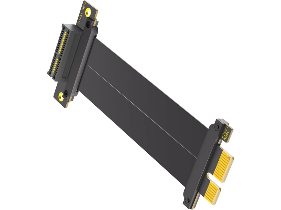 Placa Extensora Pcie 4.0 De Ângulo Reto, 90° A 180°, Para Computador.