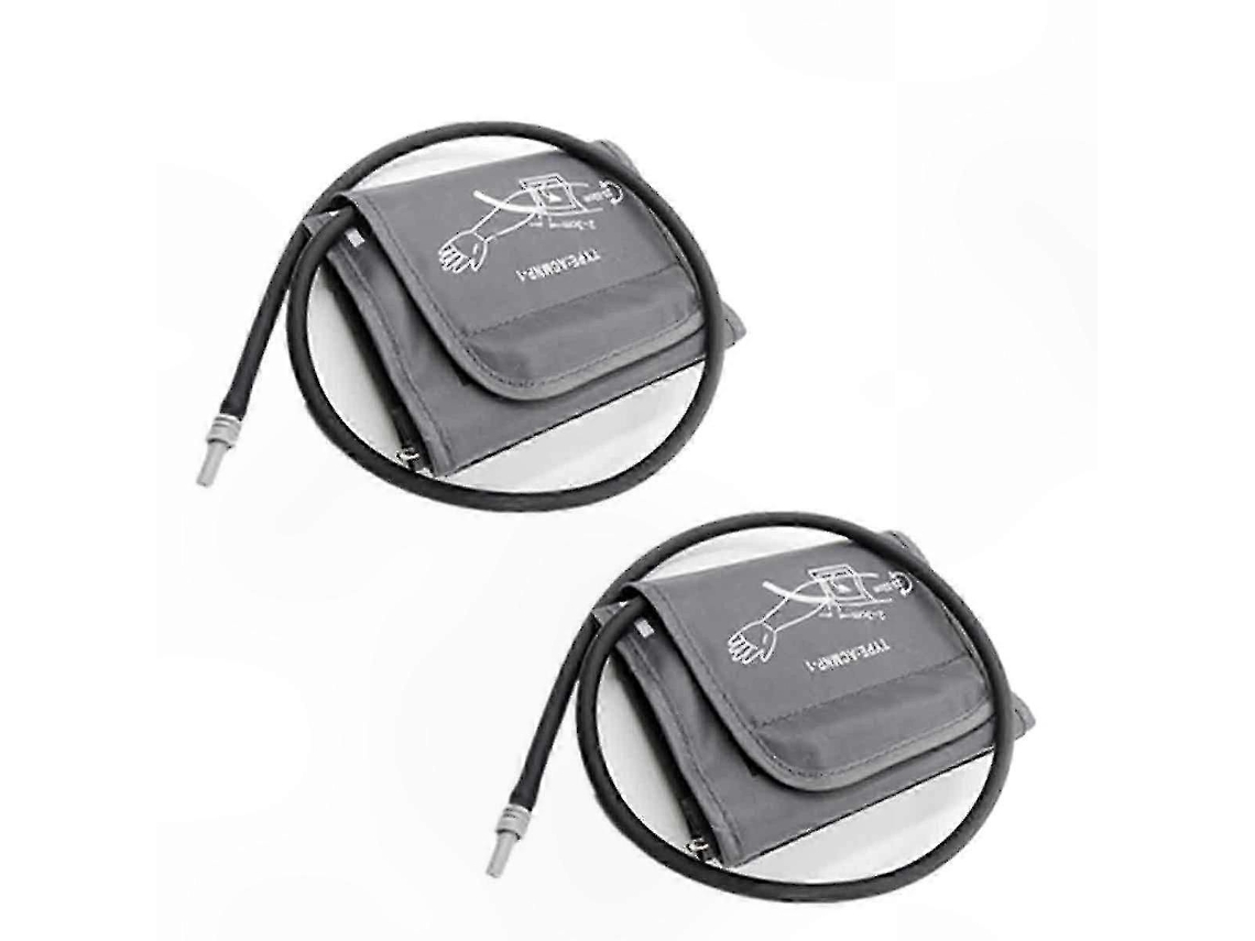 Kit Com Duas Braçadeiras De Pressão Arterial Infantis Personalizáveis ​​para O Braço (6,7-8,7 Polegadas) Com Conector Para Monitores De Pressão A