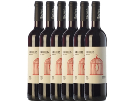 Vinho BOLET Bolet Cantarelus Ecológico Tempranillo Penedès Joven (0.75 L - 6 unidades)