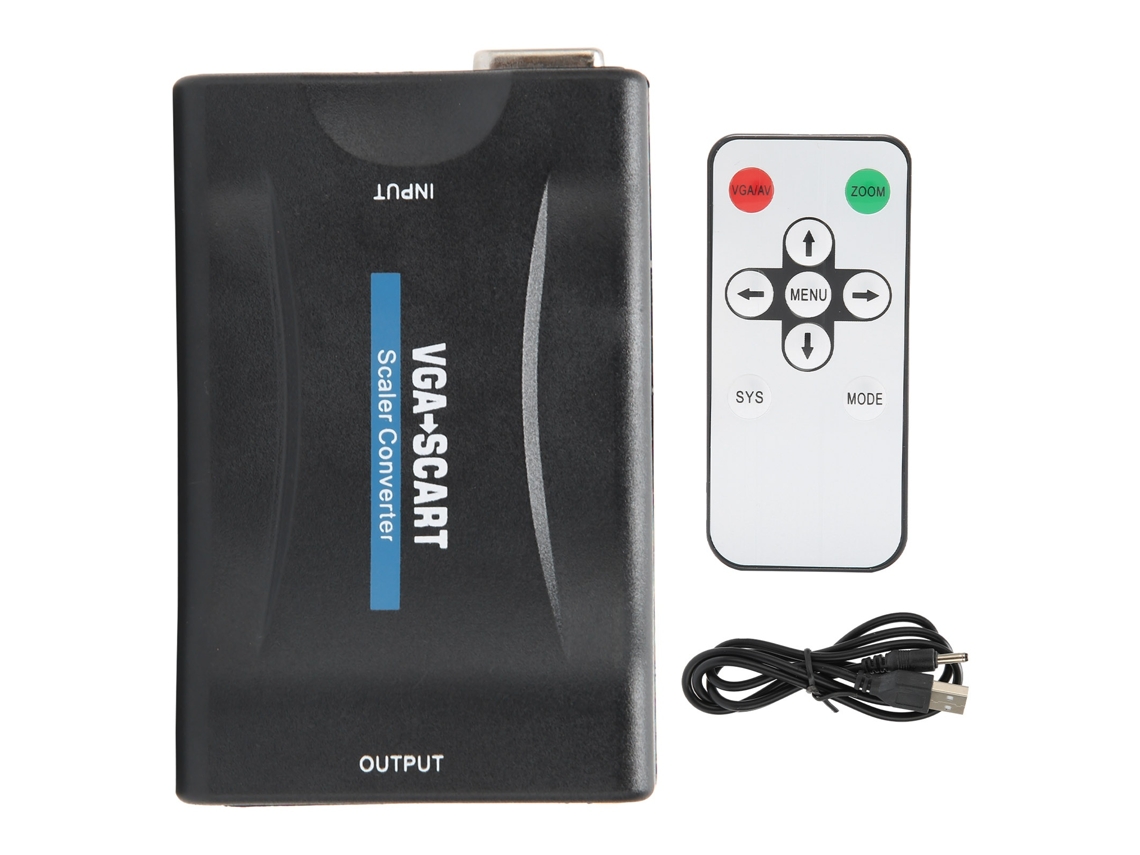 Lurelia Conversor Vga Para Scart, 1920x1200, 1920x1080, 800x600, Preto