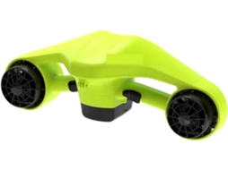 Scooter SFUSHOS subaquático, câmera dupla, esportes aquáticos