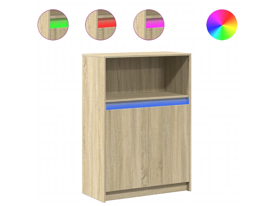 Sideboard, Sideboards Vidaxl Marrom Madeira Processada (n/a)