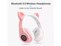 Auriculares Inteligente NISSGU True Wireless Bluetooth com Cancelamento de ruído Vermelho