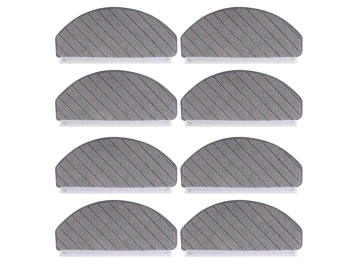 Almofadas De Limpeza Para Robô Aspirador, Microfibra Superabsorvente, Reutilizáveis, Para Limpeza Doméstica