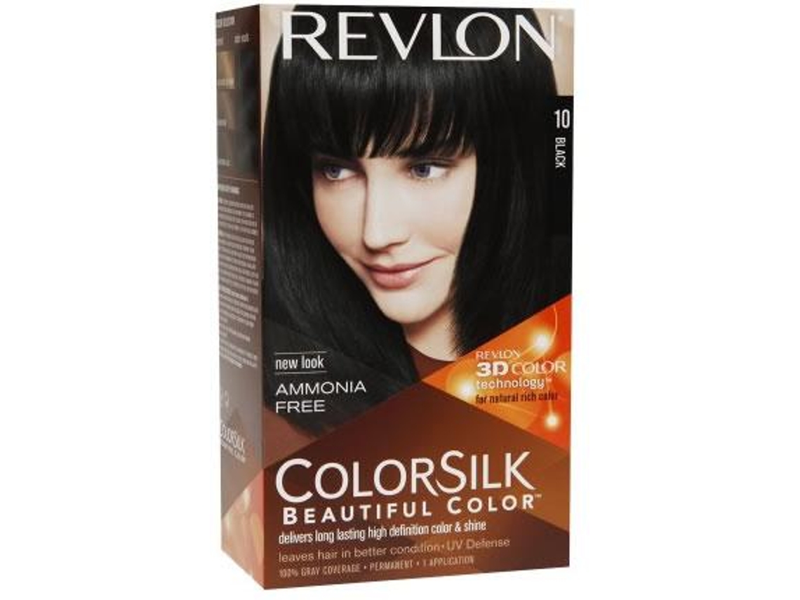 Revlon Colorsilk Permanent Hair Color No. 10 Black