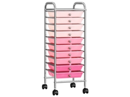 Storage Trolley, Storage Trolleys Vidaxl Branco Plástico (n/a)