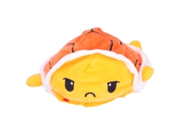 Primerox boneco Tartaruga Invertível Pelúcia de Duas Faces Brinquedo Animal Flip Laranja