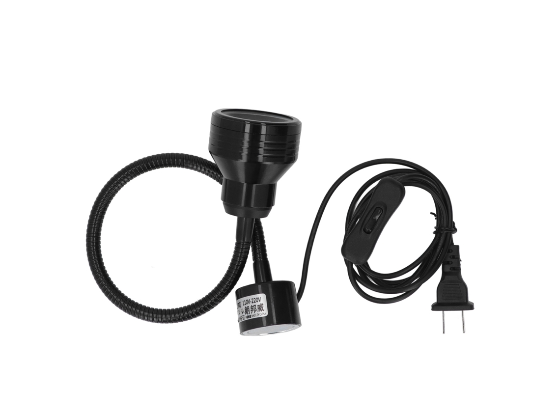 Lâmpada de Trabalho Magnética Led 9w com Cervo de Ganso 360° e Função de Zoom | S/MARCA