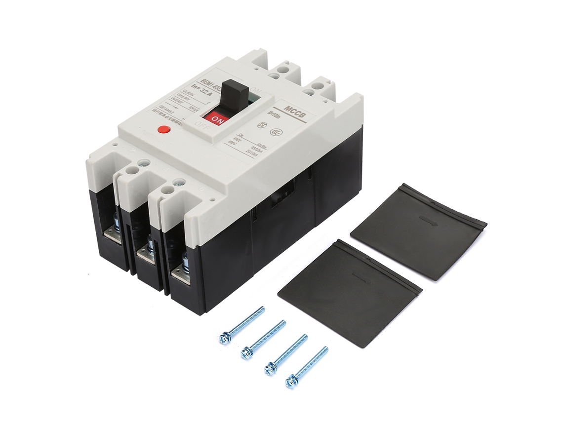 INTERRUPTOR DE CIRCUITO 3P COM CONTACTOS DE COBRE 800V 32A HKJ