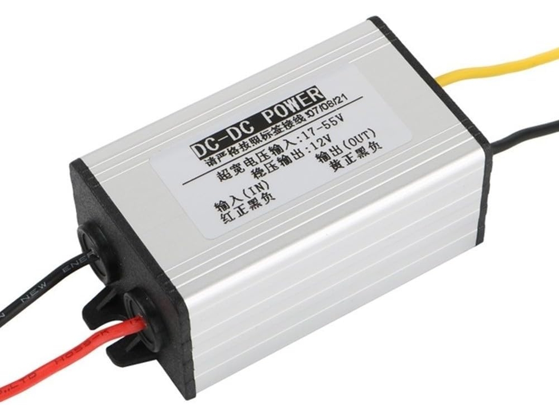 Módulo Redutor Dc-dc, 24v Para 12v, 6a, Para Veículos E Autocaravanas