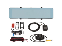 Câmera de Carro Dvr Espelho Retrovisor com Gps Bluetooth e Sensor G