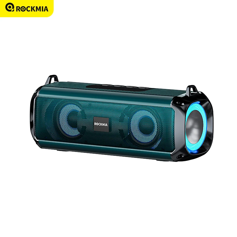 Caixa De Som Led De 10w (verde Grama) Com Bluetooth 5.0