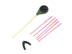 Kit Vara Pesca Gelo Mini Portátil Inverno 16cm