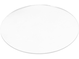 Disco De Acrílico Transparente 3mm X 21cm, Redondo E Sem Furos, Ideal Para Artesanato, Bandejas De Sobremesas E