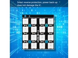 Laxiscreed Painel De Led Rgb Flexível Com Controlo Integrado De 16 Bits Para Projectos Criativos