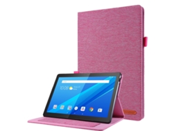 Capa‑flip Horizontal Tpu+tecido Pu Halinuia Com Porta‑cartão Identificador Para Lenovo Tab P10