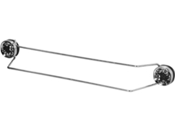 Suporte De Toalha Com Ventosa, Sem Necessidade De Furar, Com Duas Hastes Para Banheiro