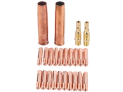 Kit De Acessórios Para Pistola De Soldadura: Bocal 21-50, Difusor De Gás 35-50, Ponta De Contato 11-30