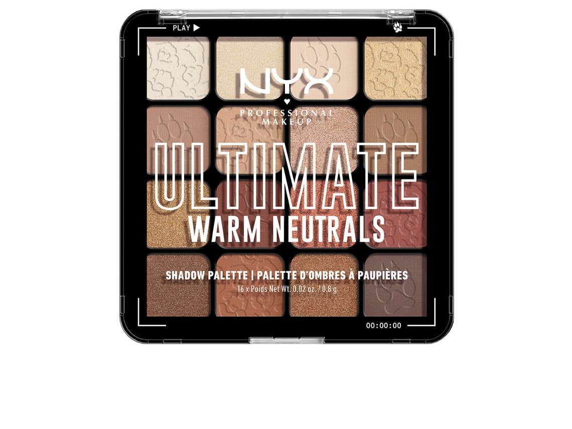 Paleta de Sombras Ultimate Shadow #Neutros Quentes 16 x 0,83 g 0,83 g