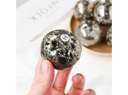 Meditação Maison Boule De Cristal Calcopirita Natural Boule De Pirite Pierre De Cristal Espécime De Guérison