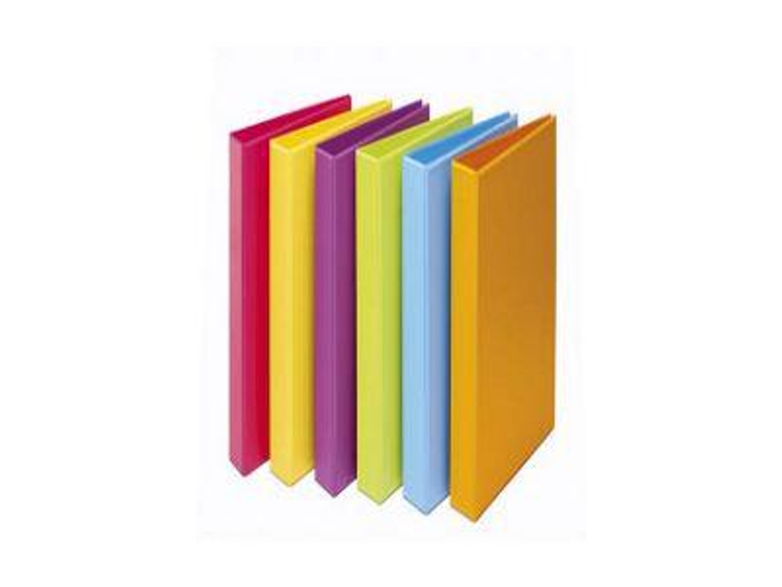 Capa Fº 2 Anilhas 40 Mm Pvc Verde Fun Color