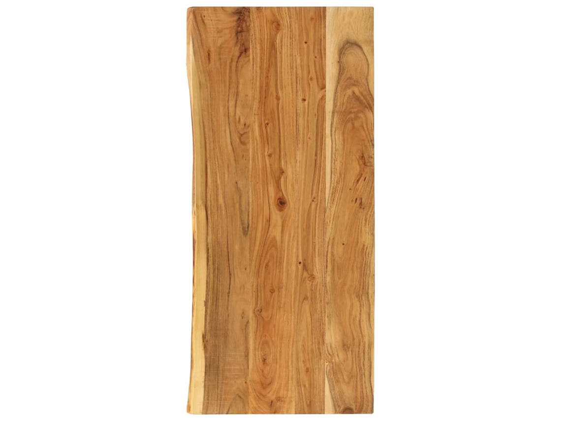 Vidaxl Tampo P/ Móvel Toucador Wc 140x52x2,5 Cm Madeira Acácia Maciça