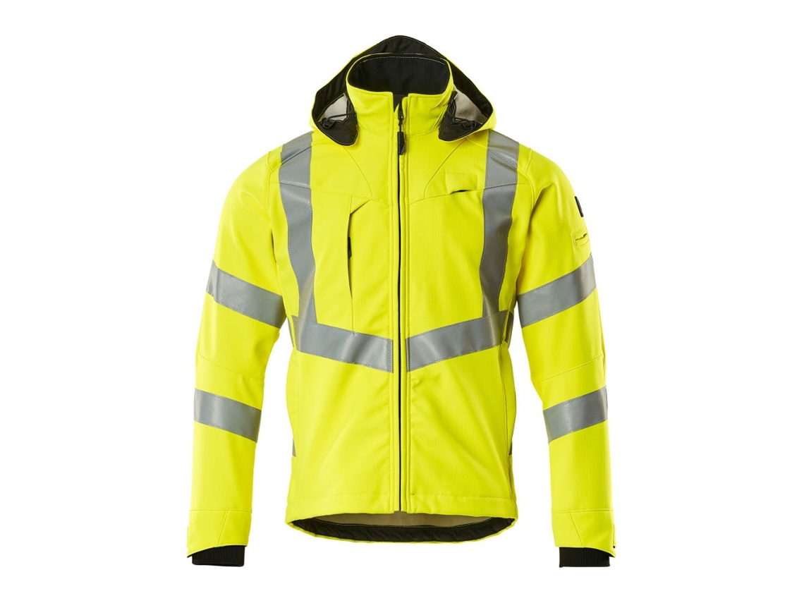 Jaqueta Softshell Com Capuz Safe Supreme 20502 Amarelo 4XL MASCOT