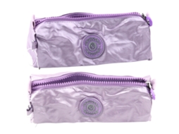 Organizador De Estojo Escolar Com Compartimento Único Roxo 21,5 Cm B.active