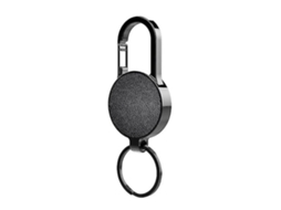 Lurelia Gravador De Voz Com Porta-chaves 16gb Com Redução De Ruído, Recarregável, Proteção Por Palavra-passe Para Reuniões, Aulas, Entrevistas - Preto