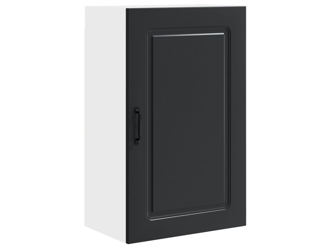 Conjunto 1 Armário De Cozinha Vidaxl Preto Derivados De Madeira (50 X 31 X 80 Cm)