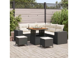 Vidaxl Conjunto De Sofá De Jardim 8 Unid. 7-número De Lugares