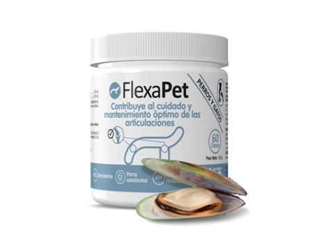 Suplemento Alimentar PETIA VET HEALTH Flexapet (60 Mastigáveis)