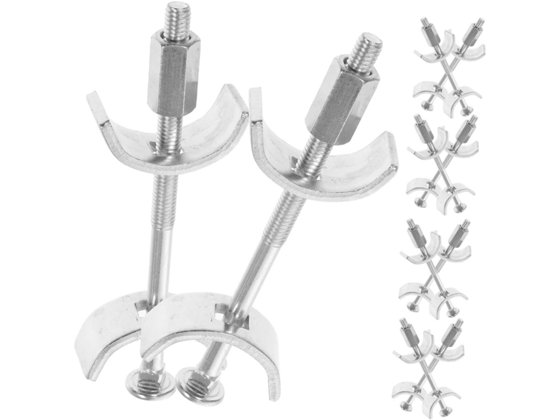Magiclulu Conjunto De 10-conectores Para Bancadas Cozinha, Marcenaria, Unir Bancadas E Mesas De Açougueiro Ideal Para
