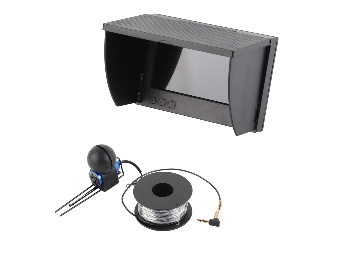 5in Fish Finder Ips Hd Câmera De Pesca Impermeável Ip68 Visão Noturna 15m