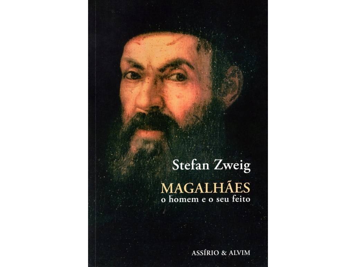Livro Magalhães - o homem e o seu feito de Stefan Zweig (Português)