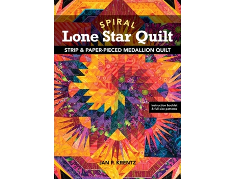 Livro spiral lone start quilt de jan p. krentz (inglês)