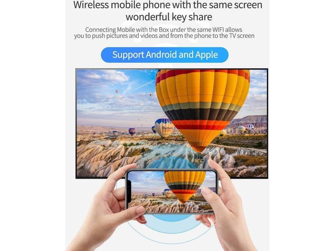 Box Smart TV CHRONUS T95 727XW7 (Android 6K Ultra HD 4 GB RAM Wi