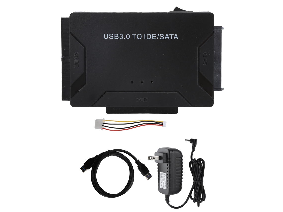 Cabo Adaptador Usb3.0 Para Sata Ide (para Conectar Discos Rígidos)