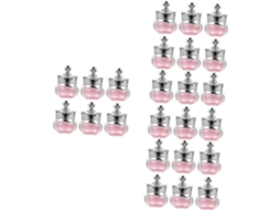 De 4 Potes Vazios Para Creme De Leite Com Tampas, Recipientes Práticos Para Creme De Leite.