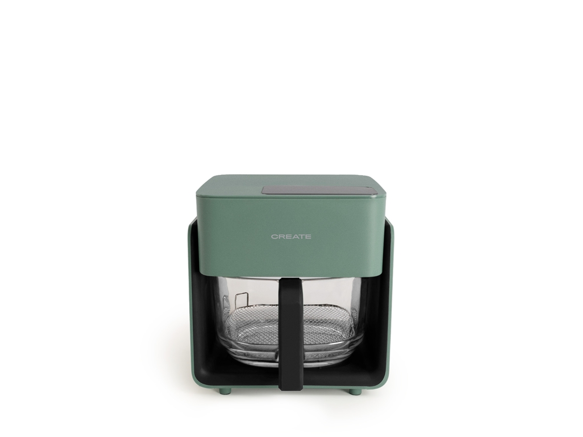 Create - Air Fryer Studio Crystal - Fritadeira De Ar Em Vidro 4,2 L Com Vaporizador Opcional