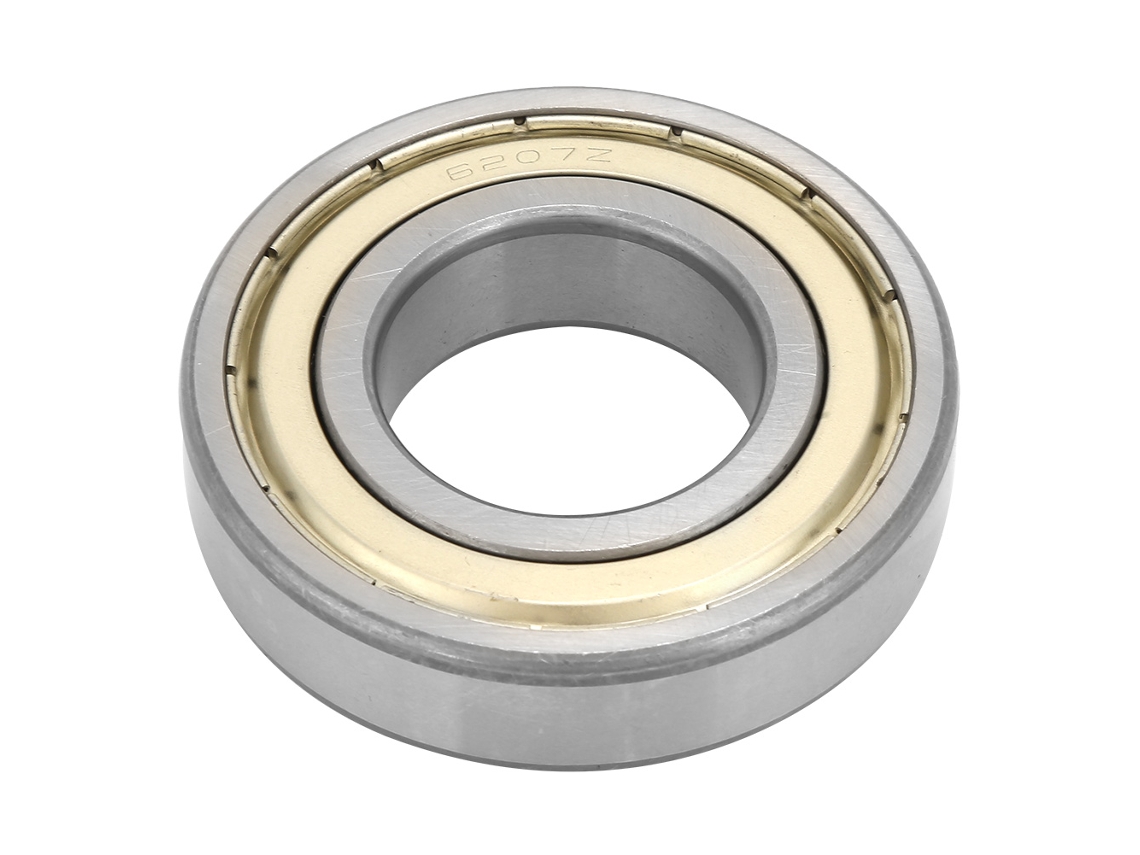 1pcs Rolamento De Bola De Canal Profundo Duplo Blindado 35x72x17mm (6207-zz) Aço Premium