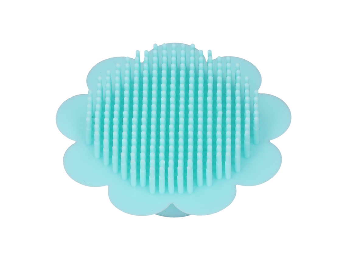 2026 escobilla de Baño de Silicona para Bebé Con Forma de Girasol Suave Exfoliante Y Masajeador Verde Alivia Fatiga