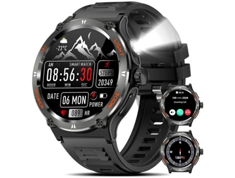 Smartwatch Kt76 Cor Preto Tres Bien