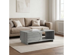 Vidaxl Mesa De Centro Sonoma Cinzento 95 X 50,5 X 35 Cm