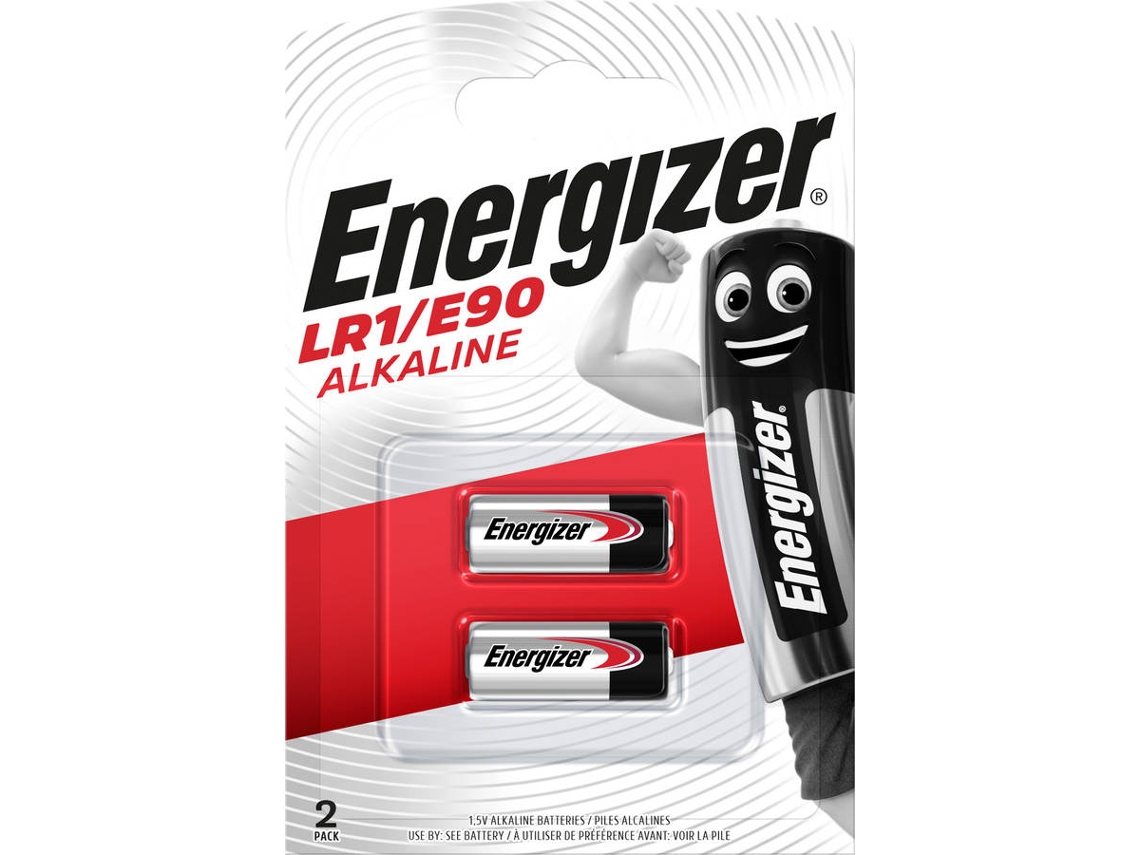 Pilhas ENERGIZER Alcalinas E90/LR1 (2 unidades)