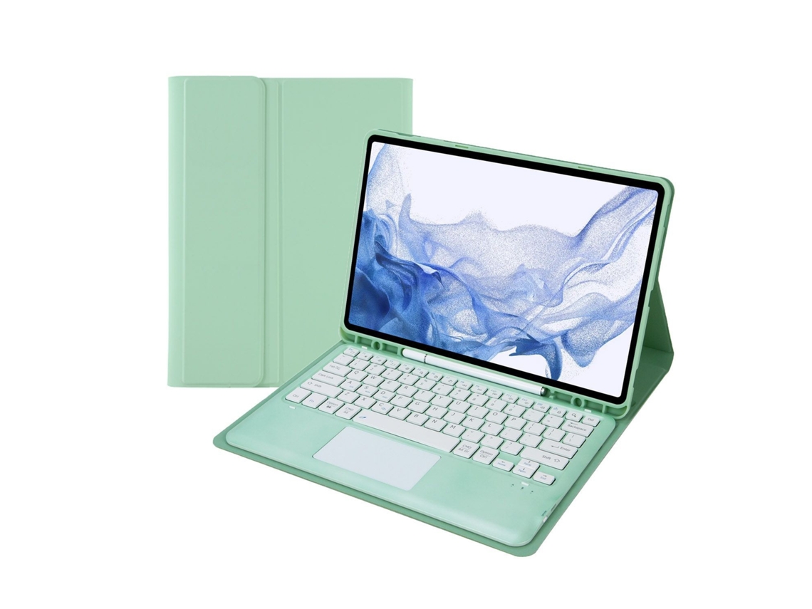Lurelia Capa Com Teclado Bluetooth Para Samsung Tab S9plus 12.4 Com Touchpad